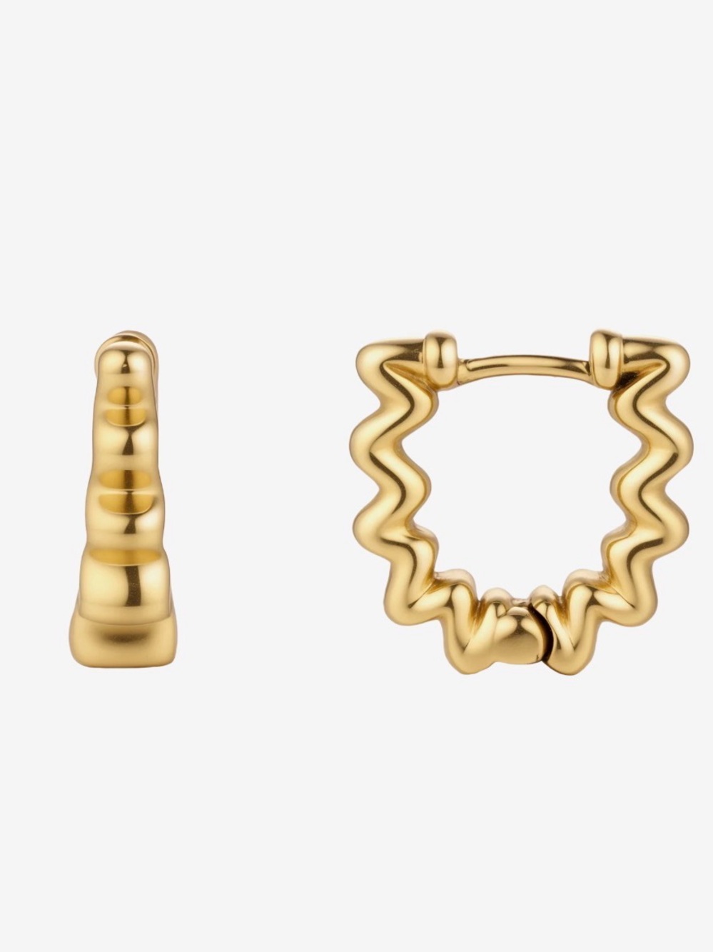Hey Harper Coral Huggies Earrings